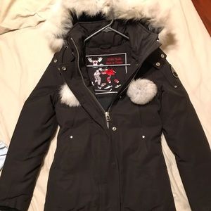 Moose knuckle long women coat